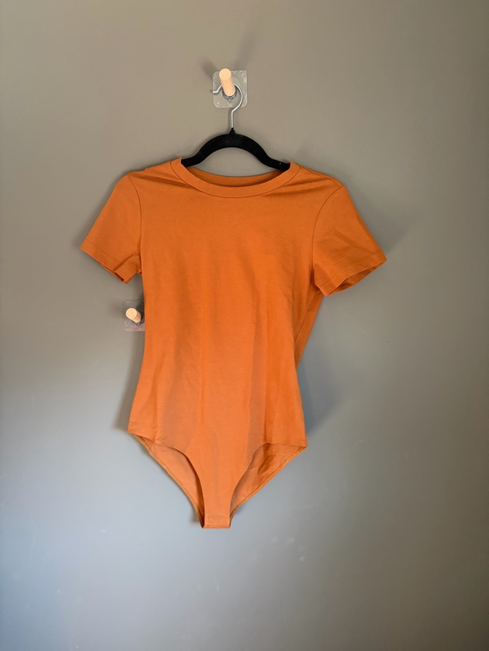 NWT Rust Orange Short Sleeve Bodysuit